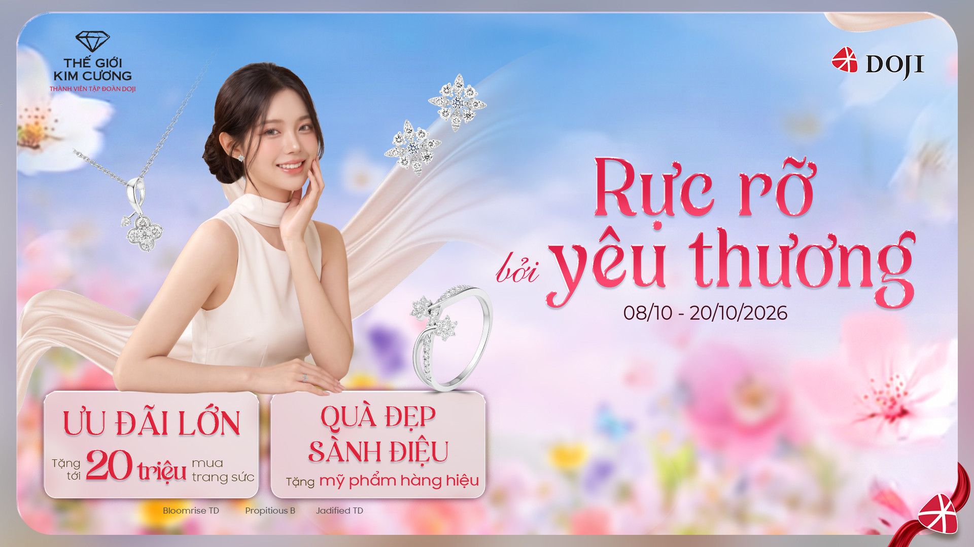 OCTOBER – RADIANT WITH LOVE