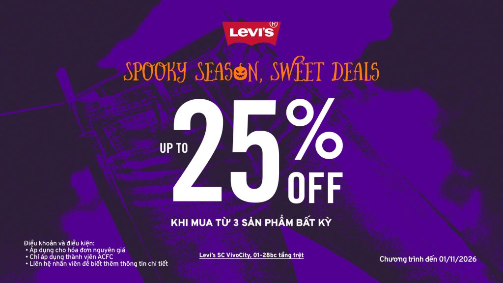 LEVI’S | SPOOKY SEASON, SWEET DEALS