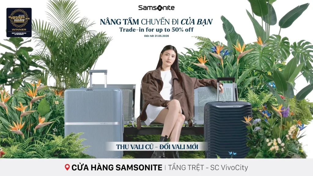 Upgrade your journey – Luggage Trade-in 2026