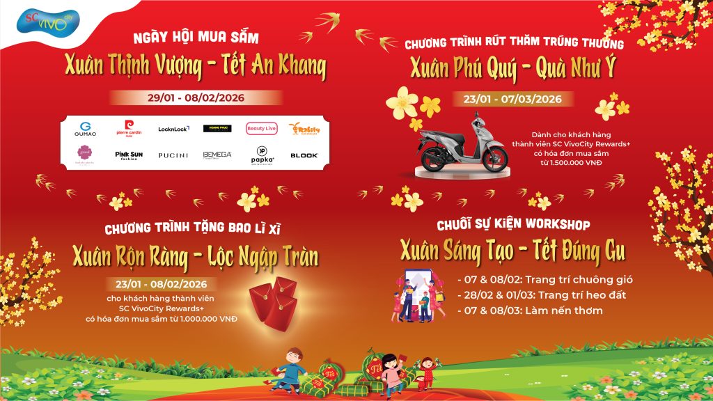 PROSPEROUS SPRING – A FULL & FULFILLING NEW YEAR AT SC VivoCity