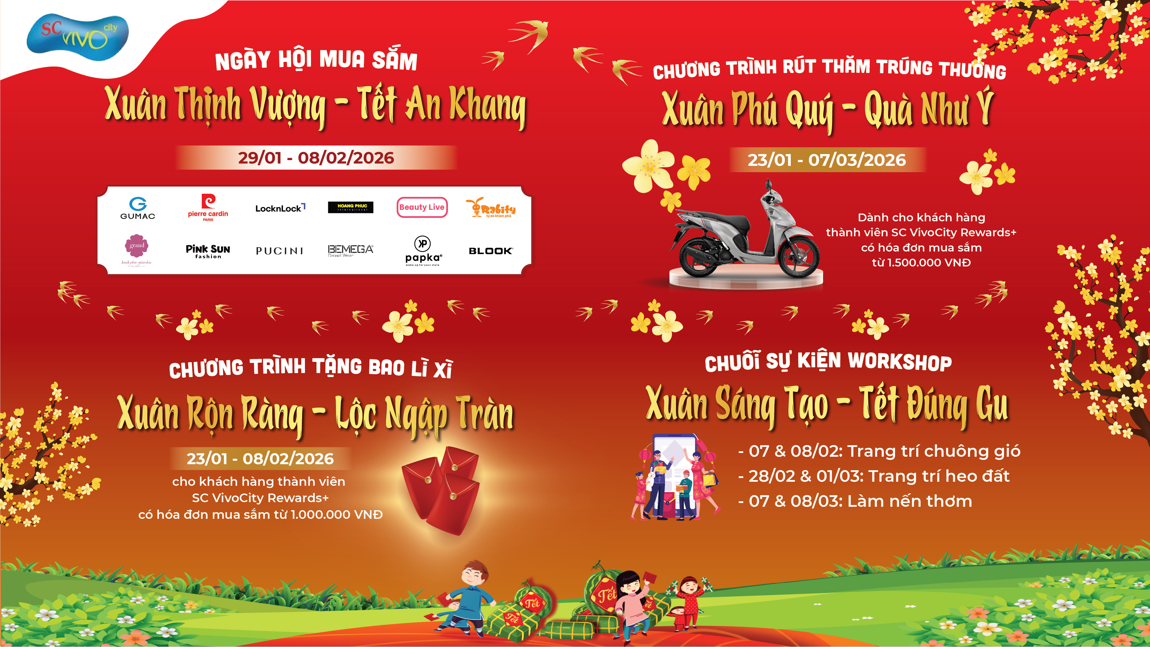 PROSPEROUS SPRING – A FULL & FULFILLING NEW YEAR AT SC VivoCity
