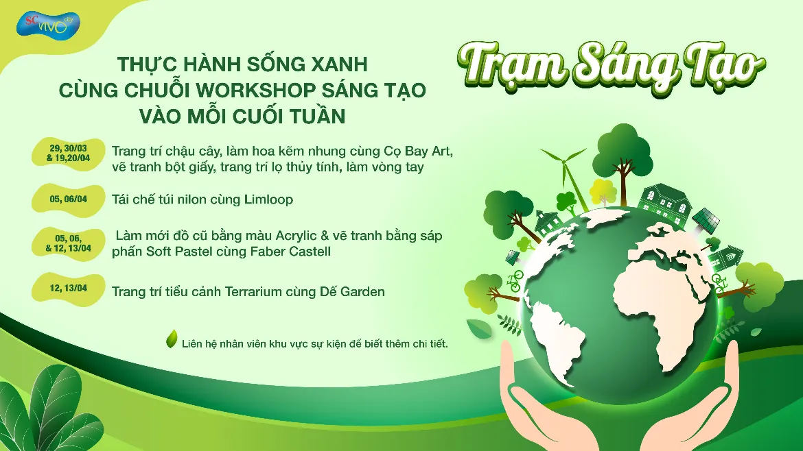 THỂ LỆ CHƯƠNG TRÌNH “TRẠM SÁNG TẠO XANH”
