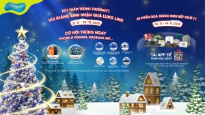 RESULTS OF LUCKY DRAW “VUI GIÁNG SINH – NHẬN QUÀ LUNG LINH” (JOYFUL CHRISTMAS – SHINY GIFTS”