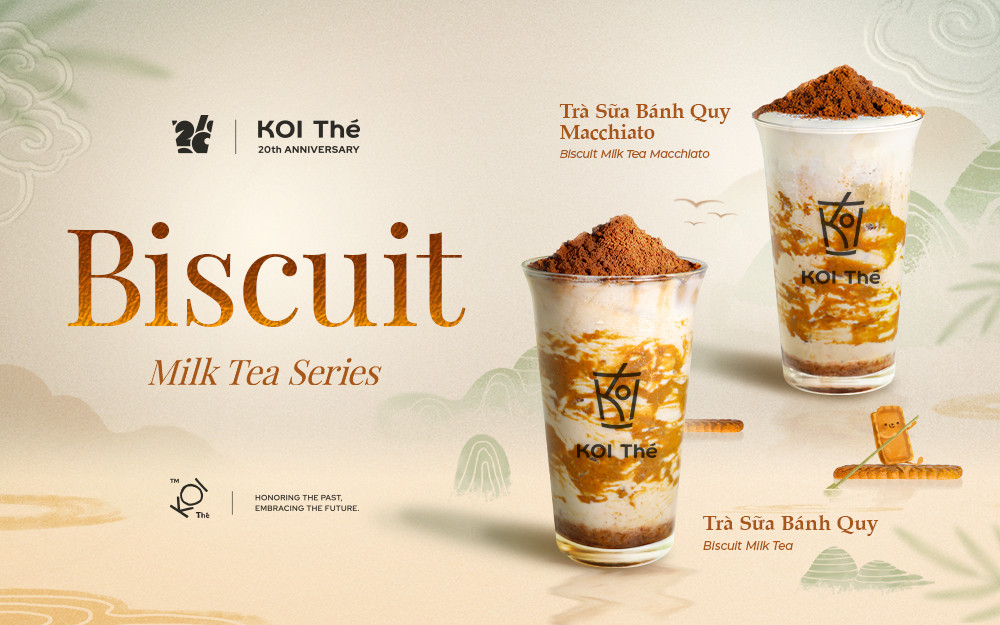 KOI Thé | INTRODUCING THE BISCUIT MILK TEA SERIES
