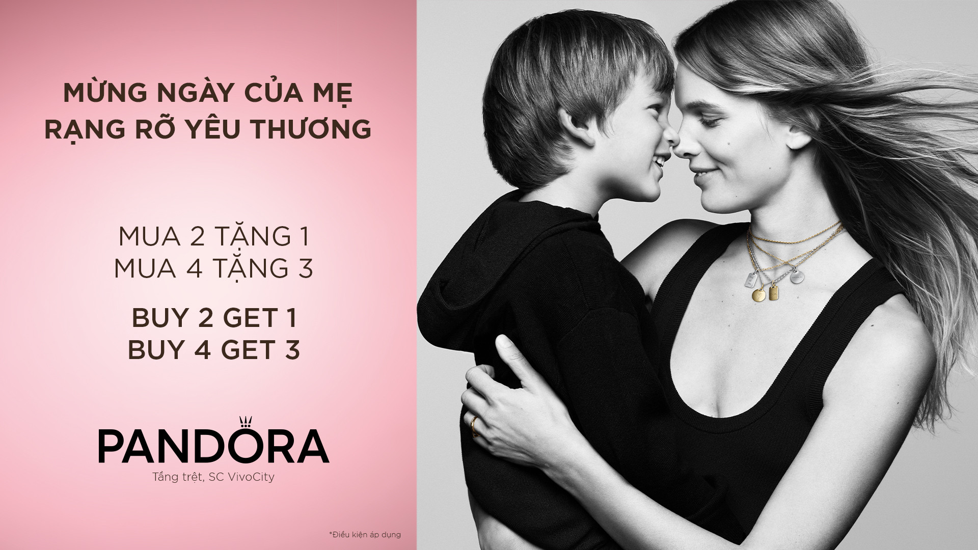 PANDORA – MỪNG NGÀY CỦA MẸ, RẠNG RỠ YÊU THƯƠNG