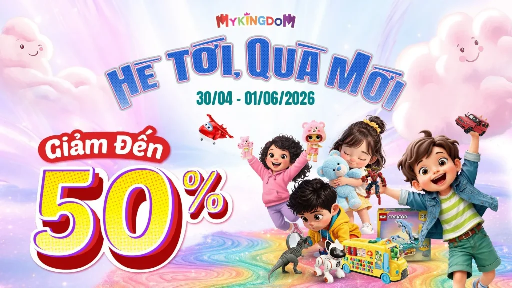 CHILDREN’S DAY IS COMING – NEW SUMMER VIBES – UP TO 50% OFF!