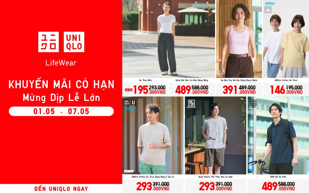 AMAZING DEALS STARTING FROM ONLY 146,000 VND TO CELEBRATE THE HOLIDAY SEASON