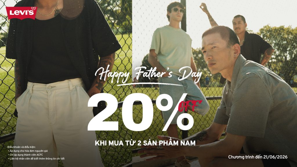 LEVI’S – HAPPY FATHER’S DAY – HONORING YOUR DAD