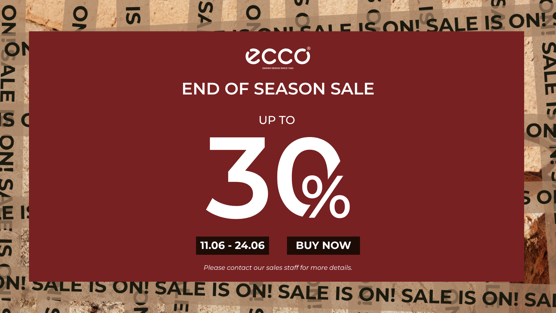 ECCO – END OF SEASON SALE🔥