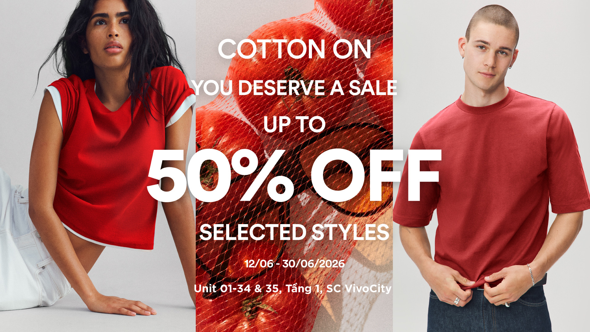 COTTON ON – 𝐄𝐍𝐃 𝐎𝐅 𝐒𝐄𝐀𝐒𝐎𝐍 𝐒𝐀𝐋𝐄 𝐀𝐋𝐄𝐑𝐓: 𝐒𝐀𝐋𝐄 𝐎𝐅𝐅 𝐓𝐎 𝟓𝟎% 𝐎𝐅𝐅! 🛍️⚡