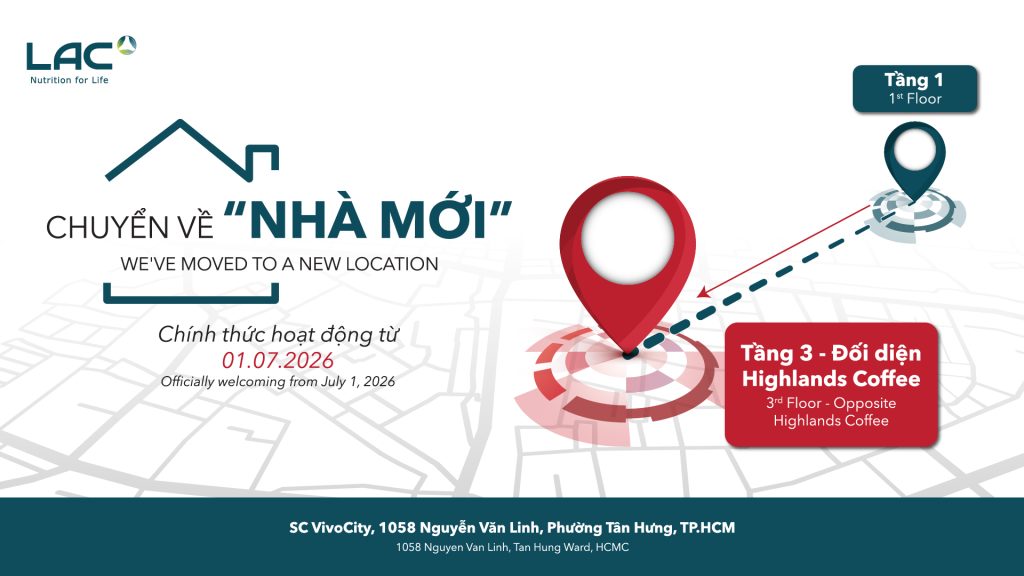 LAC chính thức chuyển sang vị trí mới!