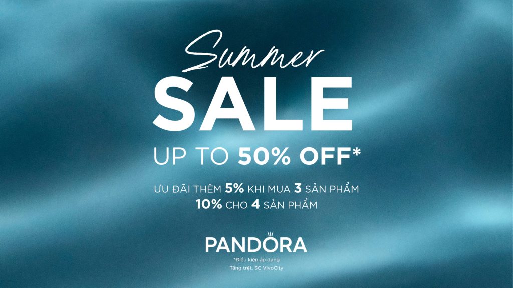 PANDORA – THE SUMMER SALE, YOUR SUMMER TALE!