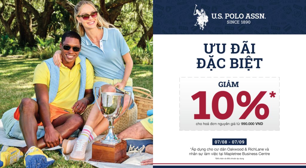 🎊ƯU ĐÃI ĐẶC BIÊT – DUY NHẤT TẠI U.S. Polo Assn. SC VivoCity🎊