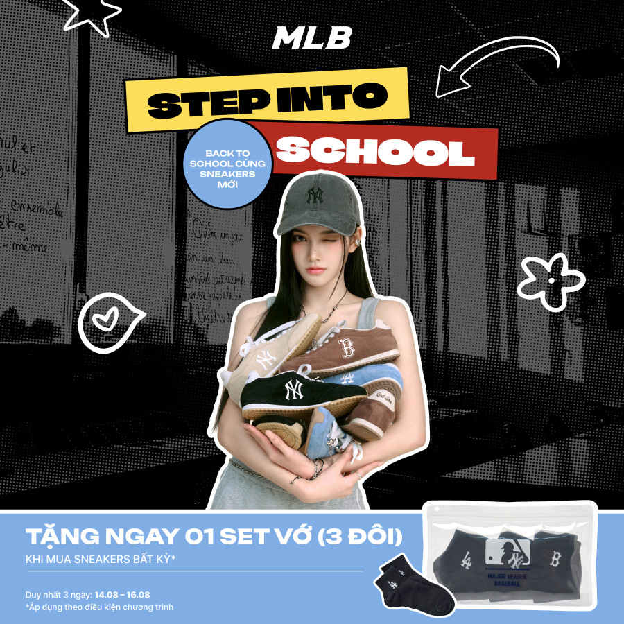 MLB STEP INTO SCHOOL | NĂM HỌC MỚI CÙNG SNEAKERS MỚI 🎒👟