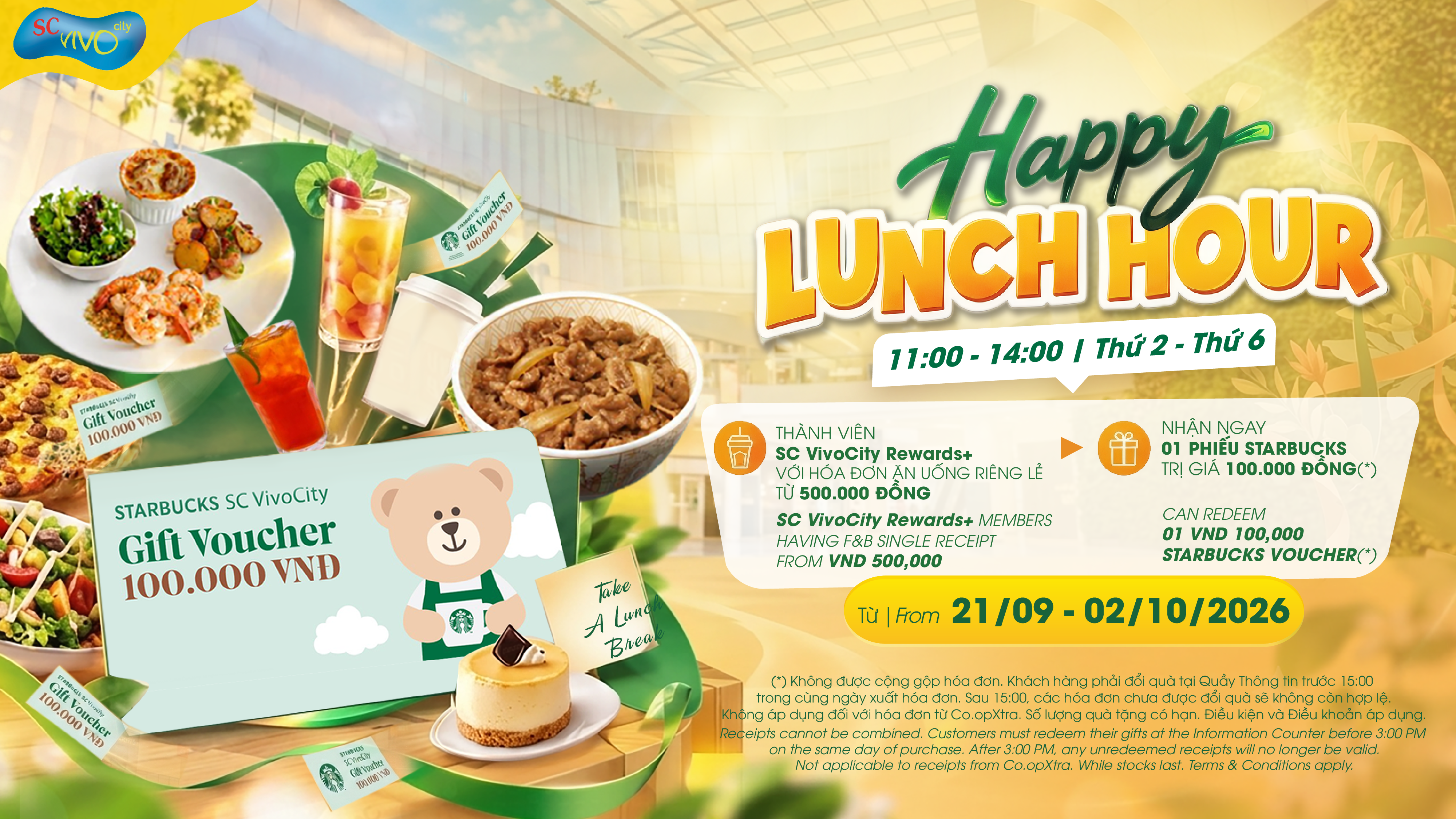 HAPPY LUNCH HOUR