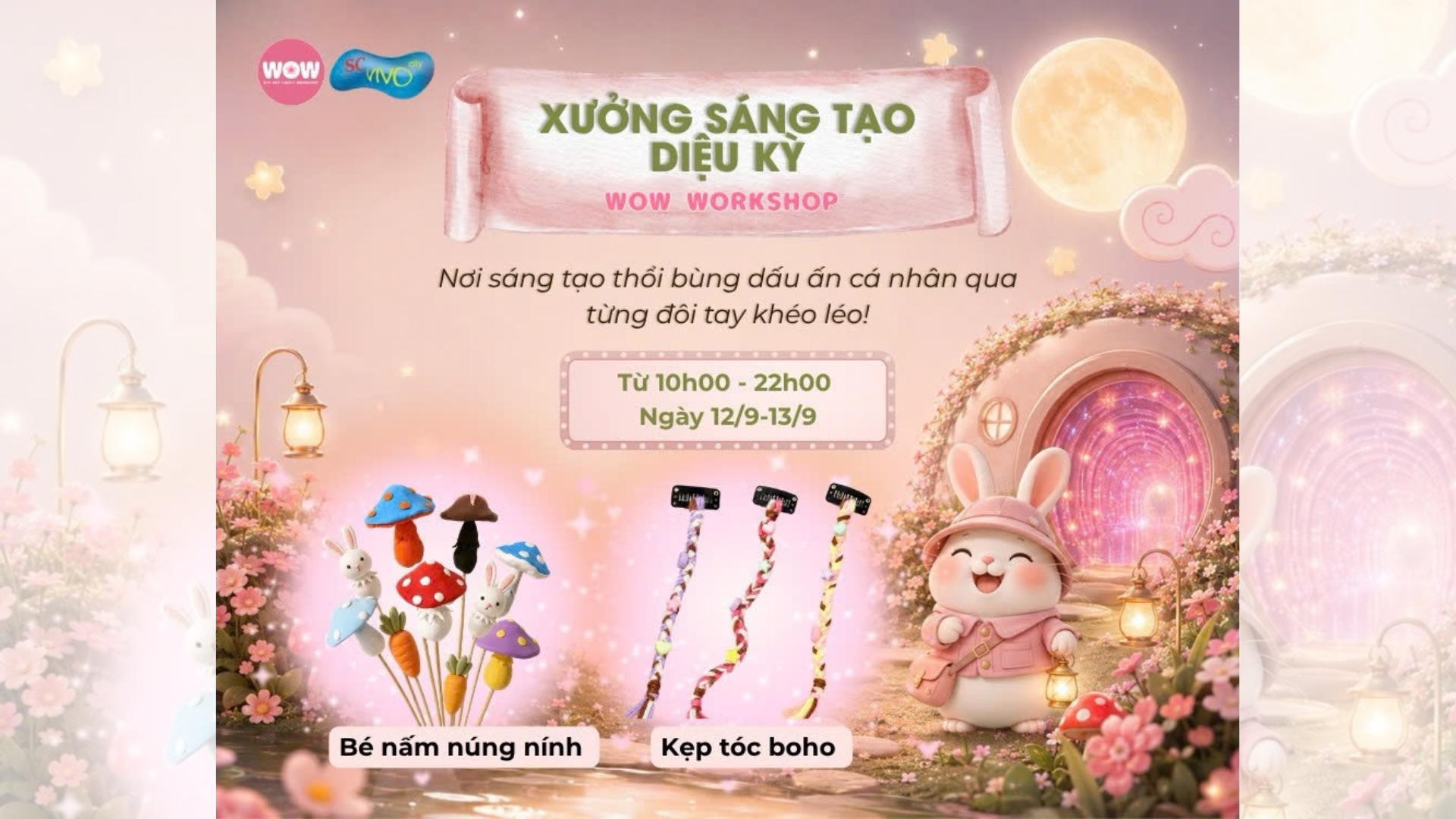 ĐẾN XỨ HANG THỎ – GHÉ XƯỞNG SÁNG TẠO DIỆU KỲ (Tuần 2)
