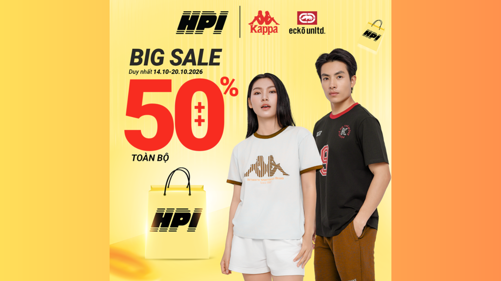 🔥 BIG SALE 50%++ TOÀN BỘ POP-UP HOÀNG PHÚC tại SC VivoCity! 🛍️⚡