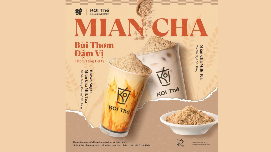 MIAN CHA HAS ARRIVED AT KOI Thé SC VivoCity. 🤎