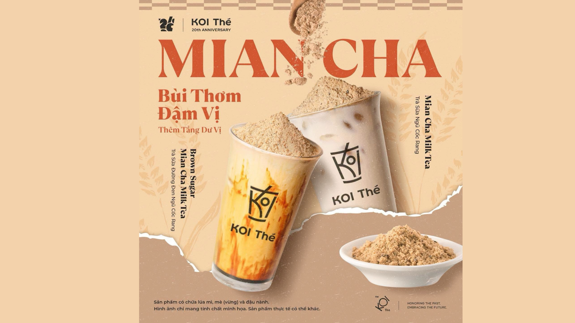 MIAN CHA HAS ARRIVED AT KOI Thé SC VivoCity. 🤎