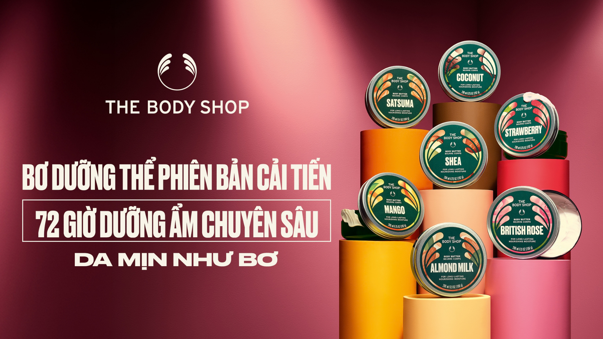 DISCOVER OUR NEW & IMPROVED BODY BUTTERS