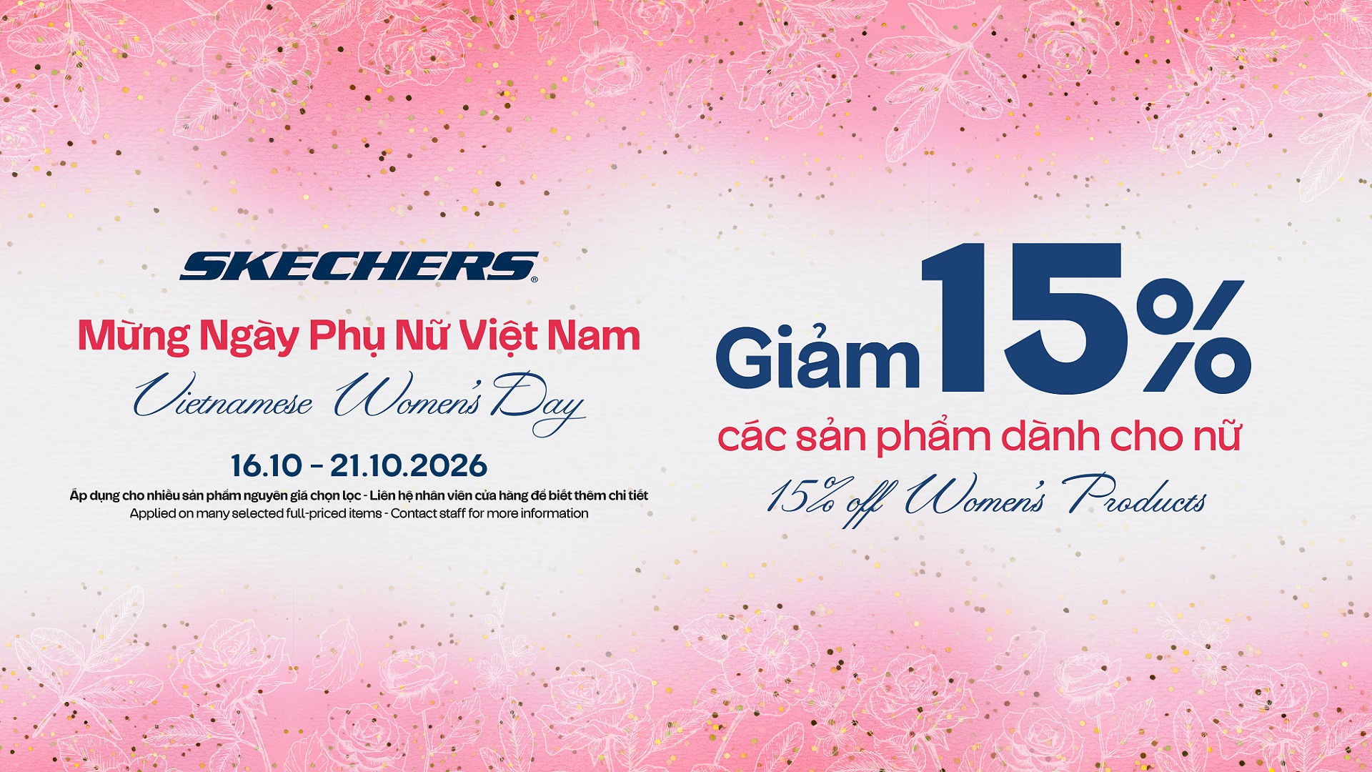SKECHERS | MỪNG NGÀY PHỤ NỮ VIỆT NAM – MOVE YOUR WAY, SHINE YOUR WAY! 💖
